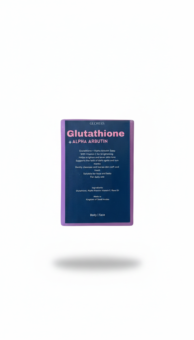 Glutathione + alpha arbutin soap